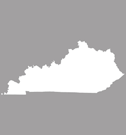 Kentucky Outline Map