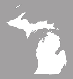 Michigan Outline Map