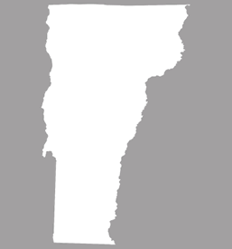 Vermont Outline Map